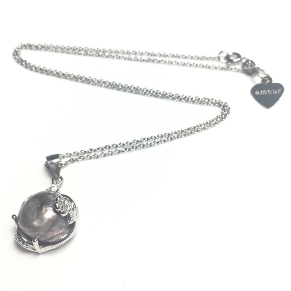 Millennial Gem Gray Baroque Pearl  Necklace - Picture 2 of 8